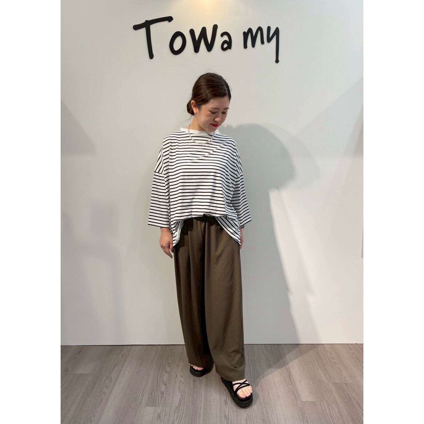 新宿店  148cm  /  着用カラー オフ×ブラック