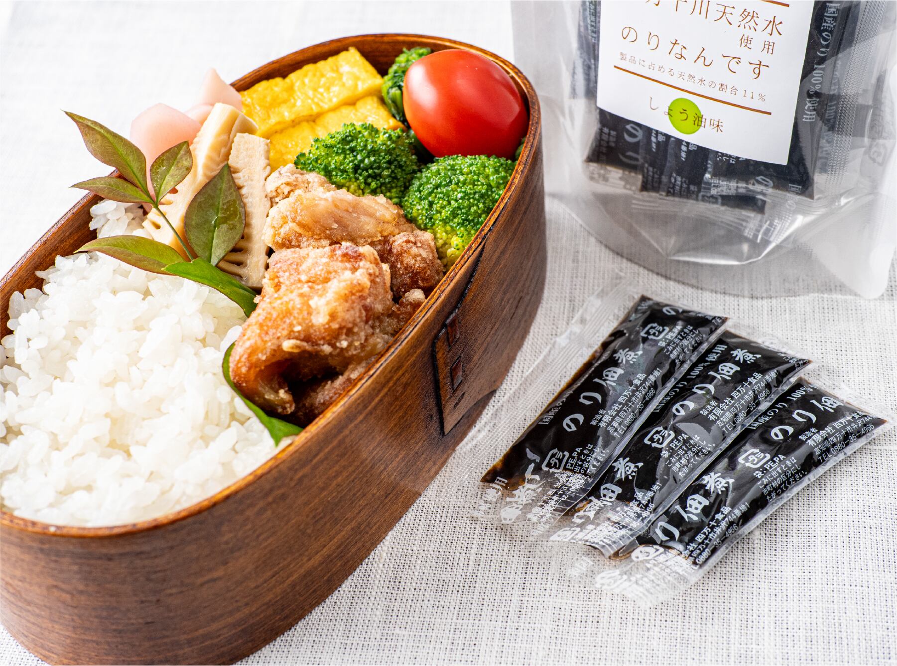 四万十川天然水使用「のりなんです」（スタンドパック） | 四万十食品