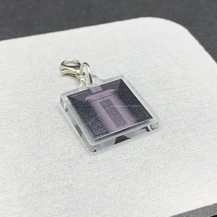 車止め標識 (ウラ面)