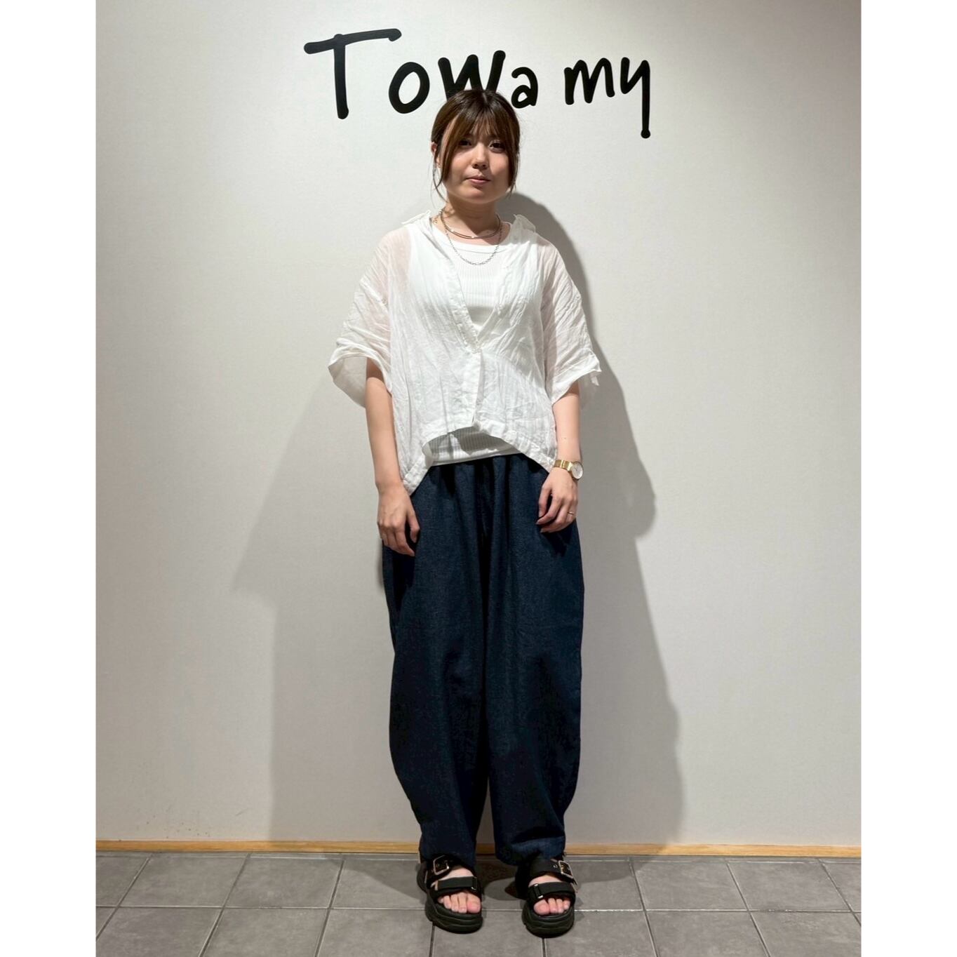 福岡店  160cm  /  着用カラー wht