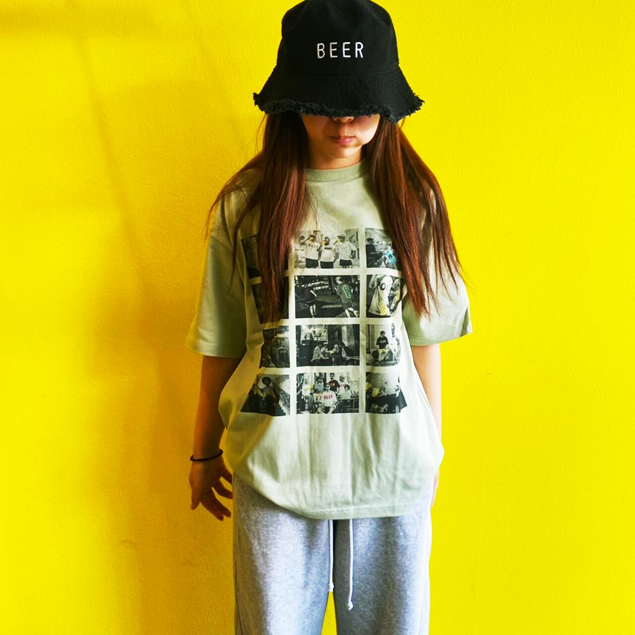 165cm/M/スモーキーグリーン