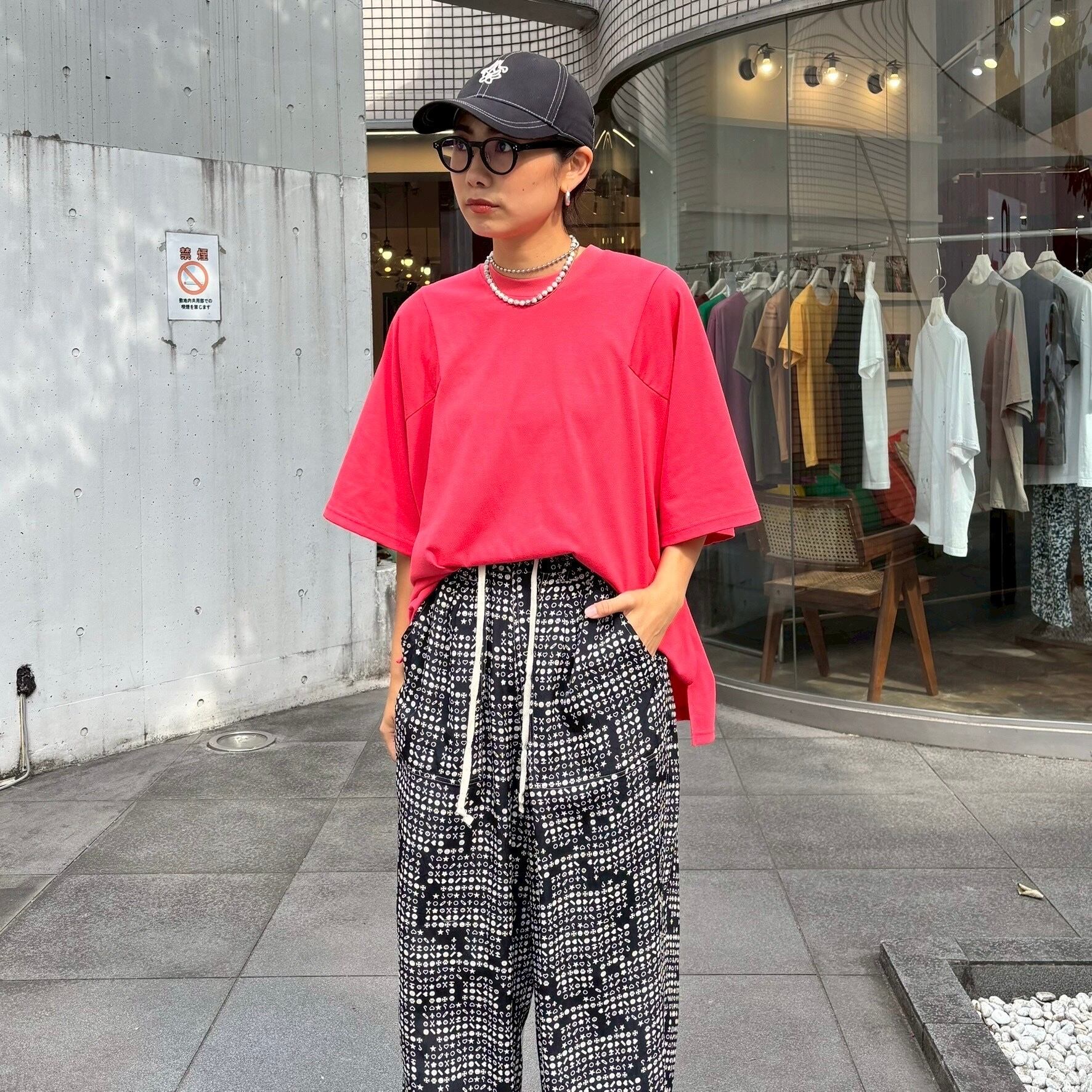 Model:165cm / Size:MEDIUM