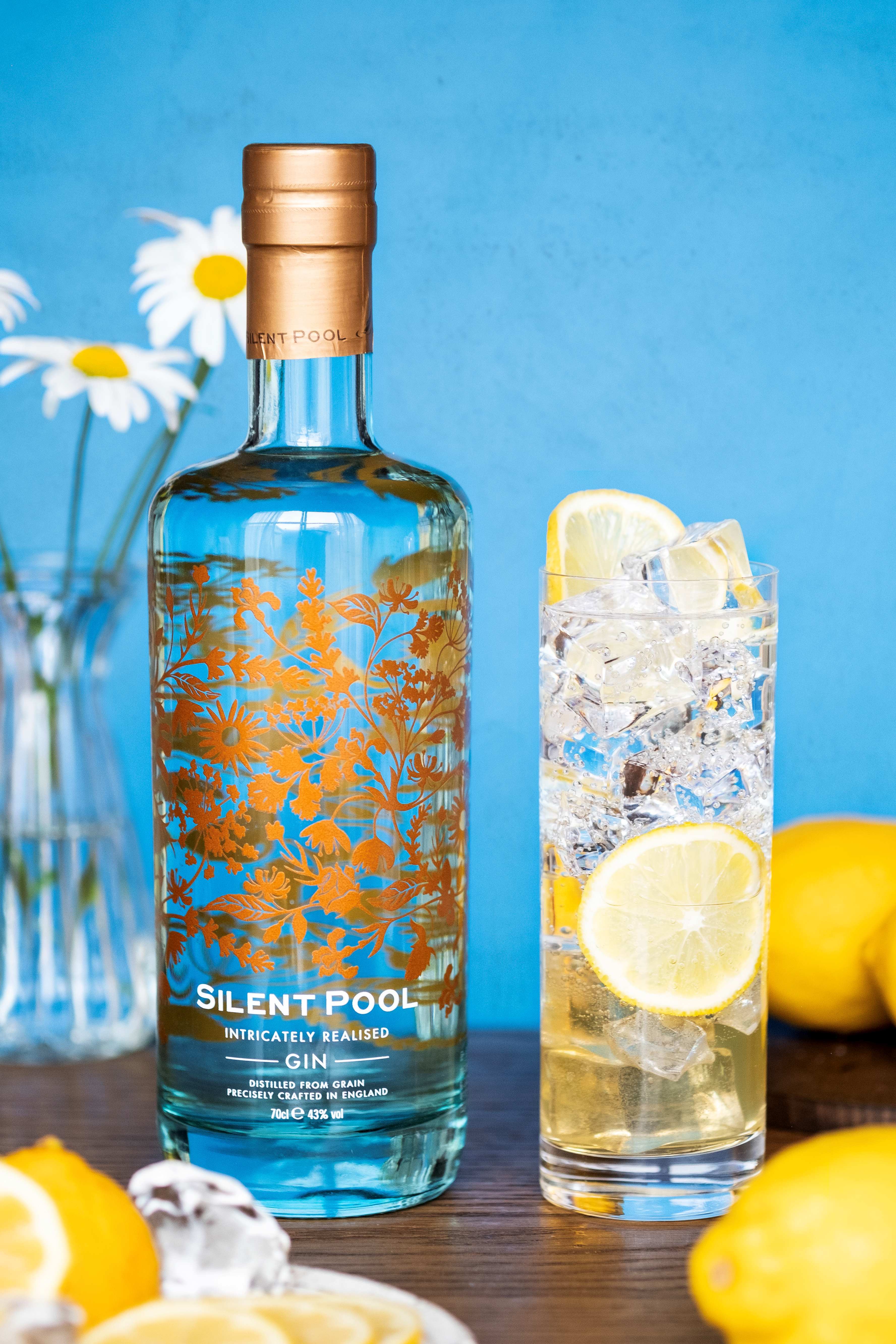 サイレントプール ジン　レモンスカッシュ