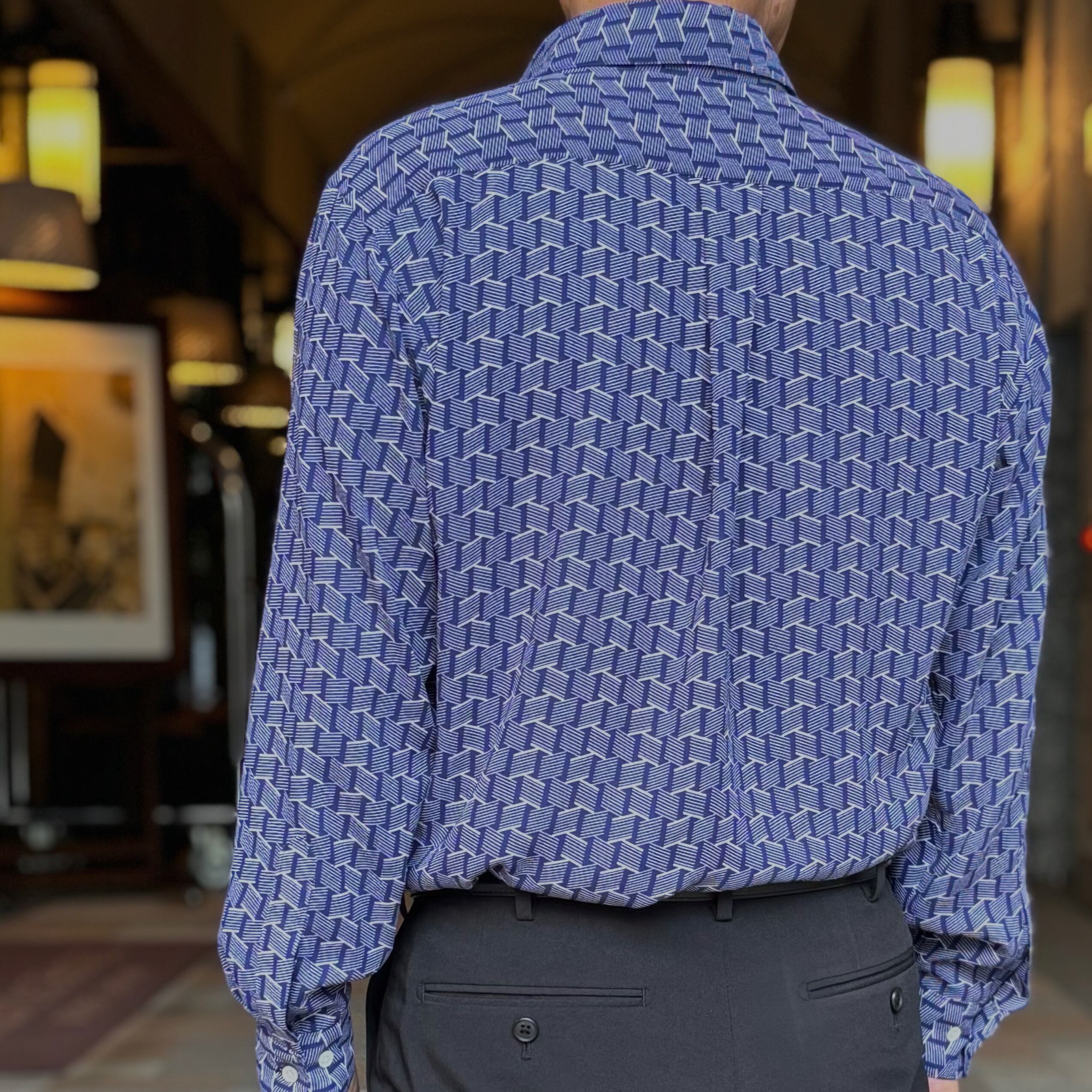 作品例　メンズシャツ