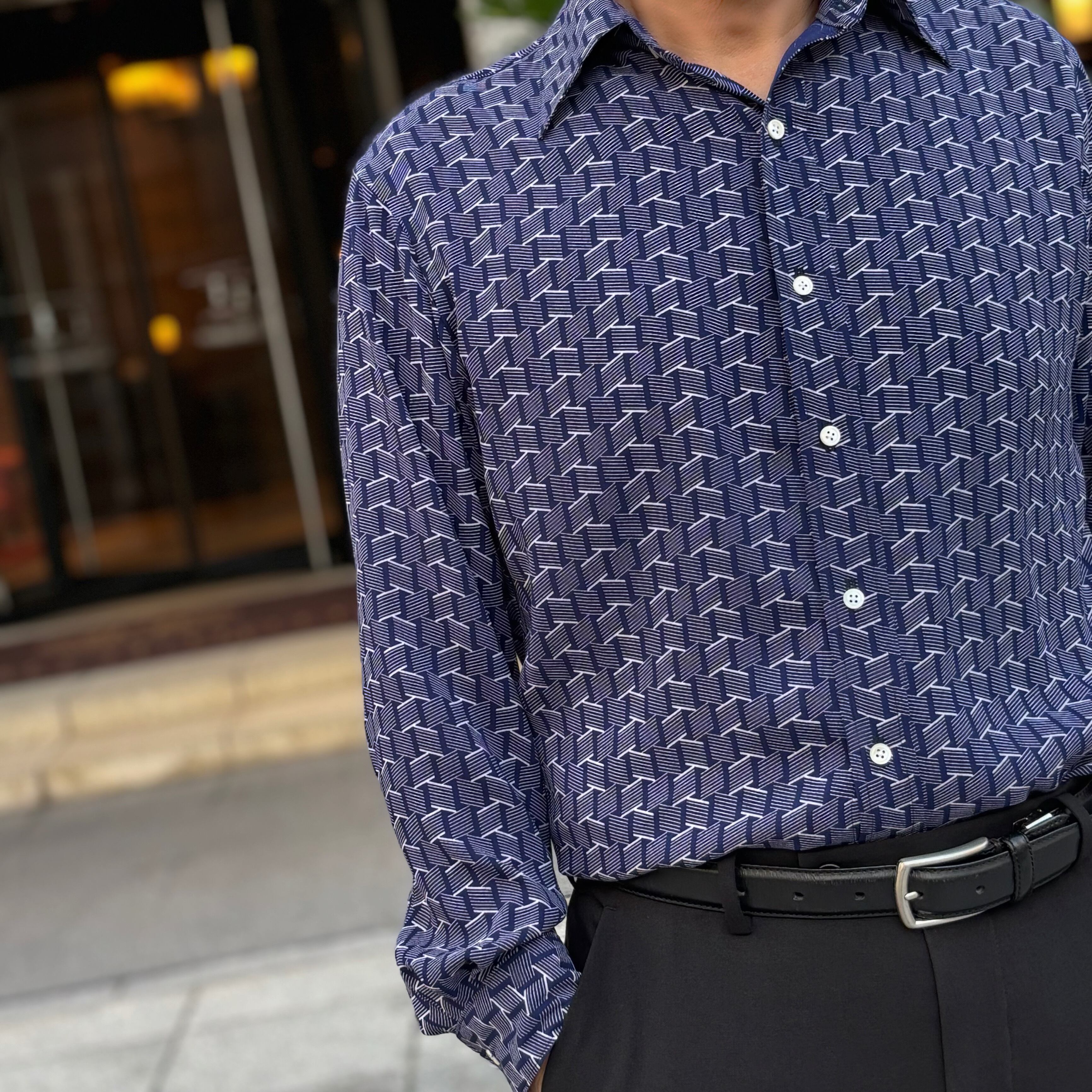 作品例　メンズシャツ