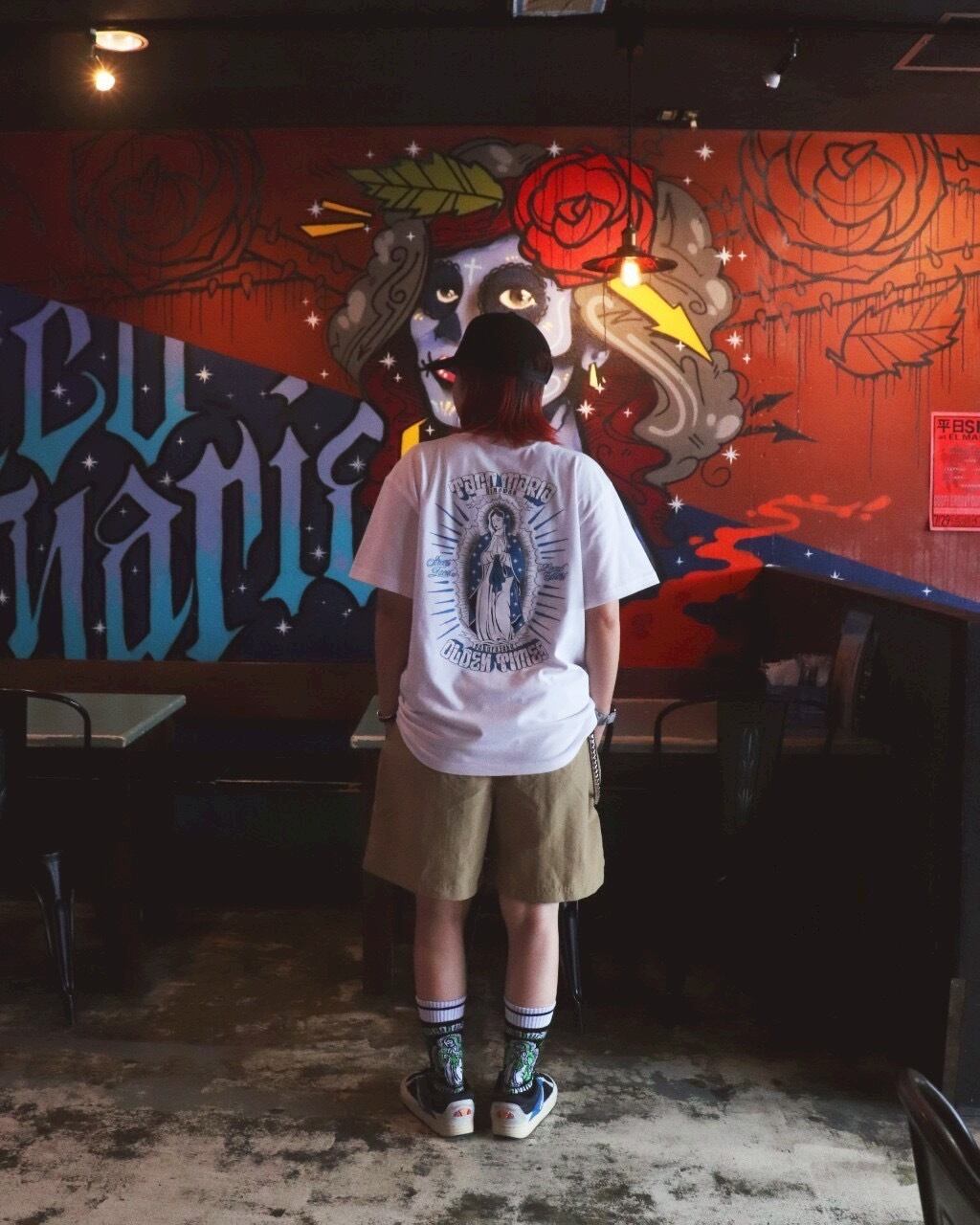 WHITE:164cmLサイズ着用