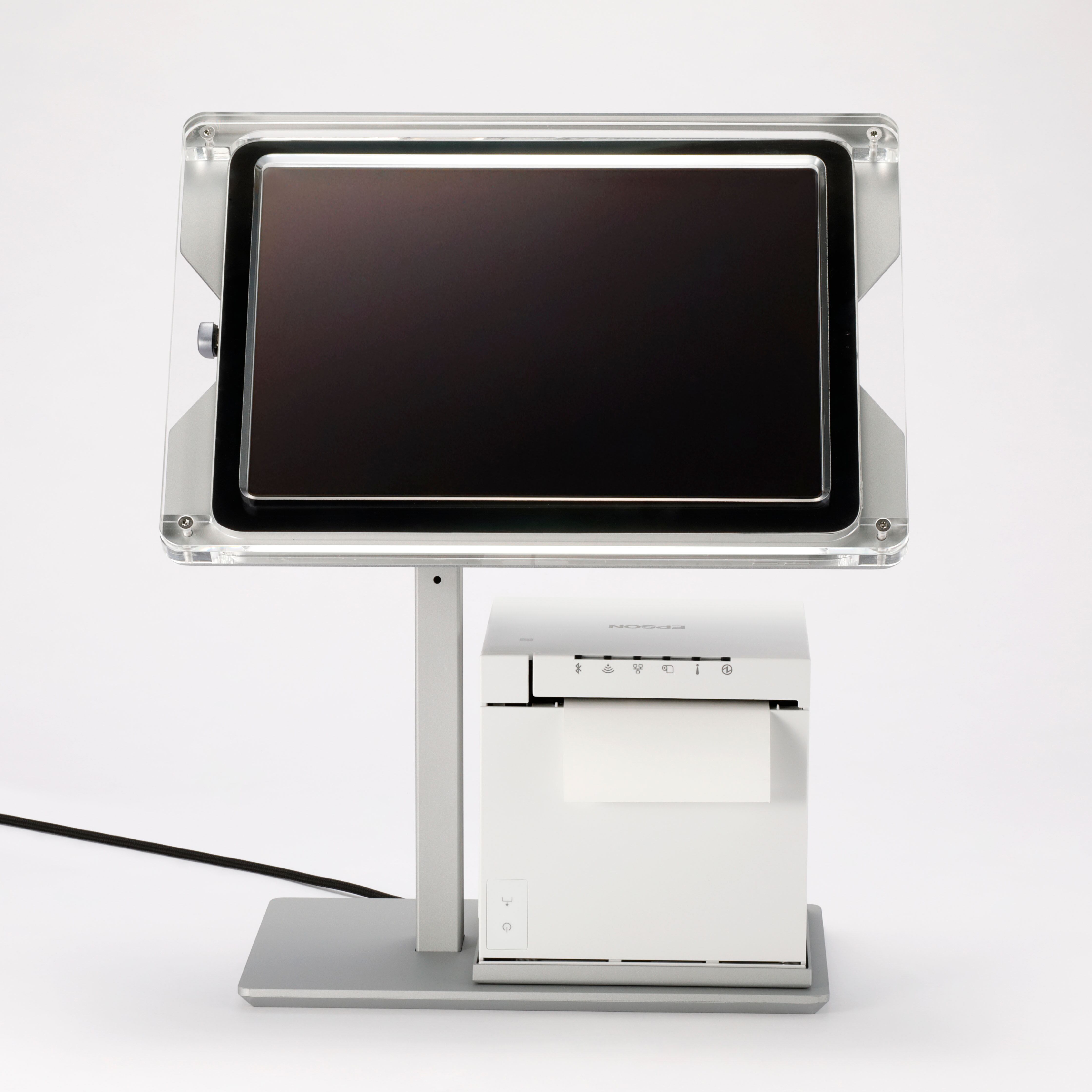 受注生産】iPad発券スタンド【 T4+ Desk 】○ 10.2インチ iPad用