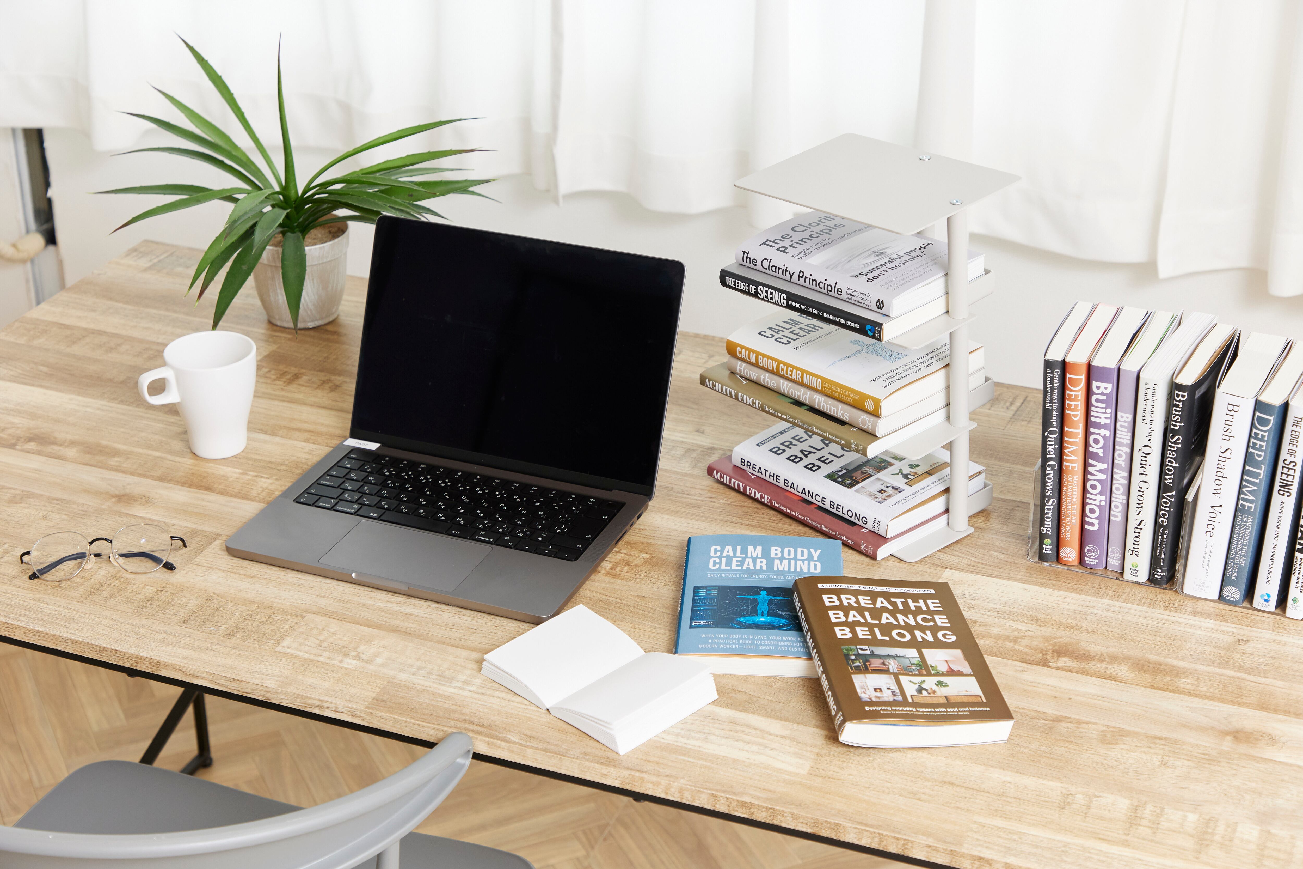 オフィスやご自宅の卓上本棚として