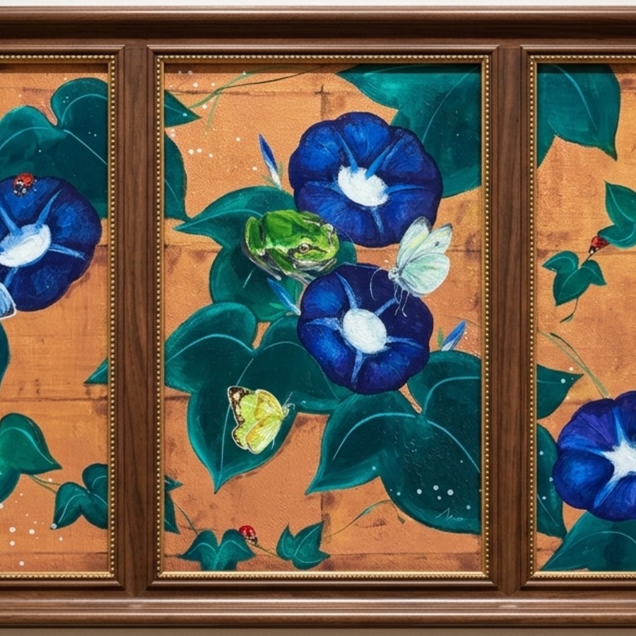 Hand-painted by infinity artist NAO, Japan.