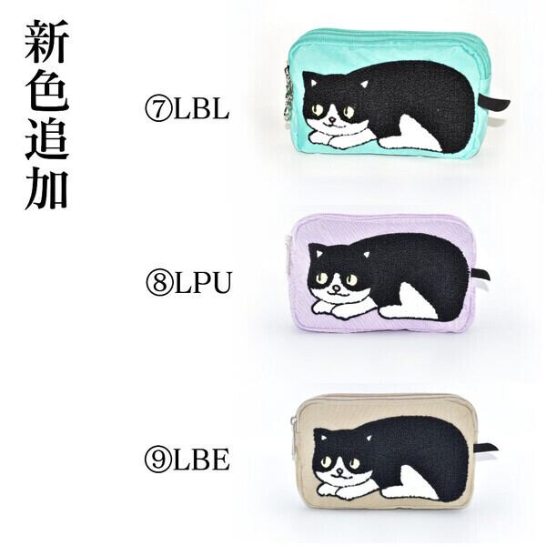 感謝価格　レア生地　クレーン猫柄　10cm ファスナープリーツポーチ　人気 楽天市場】ポーチ ころ猫L型ポーチ 猫柄ポーチ ファスナー