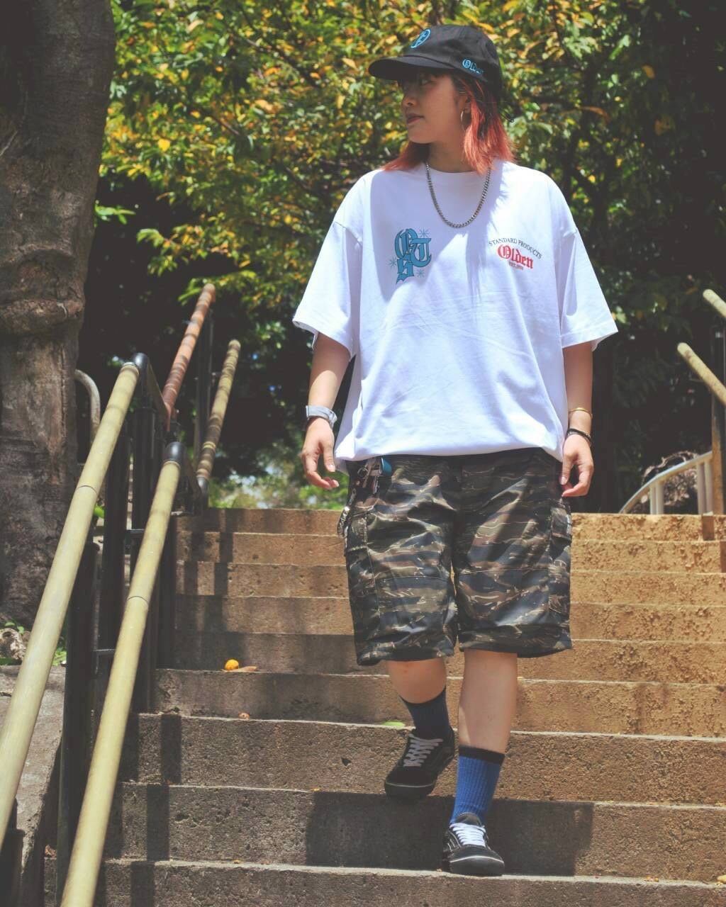 WHITE:164cmLサイズ着用