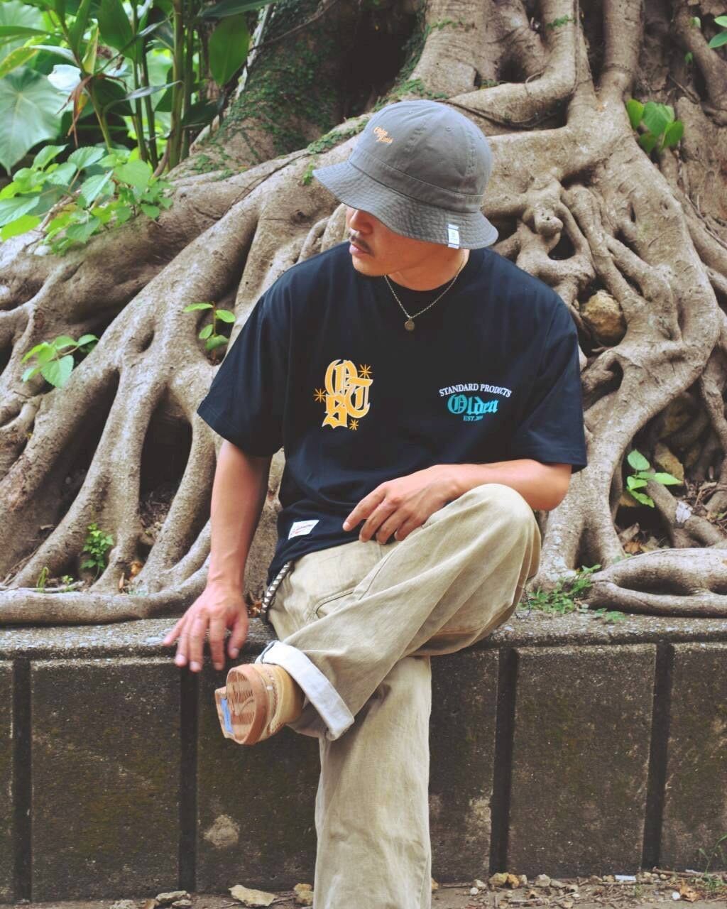 BLACK:168cmMサイズ着用