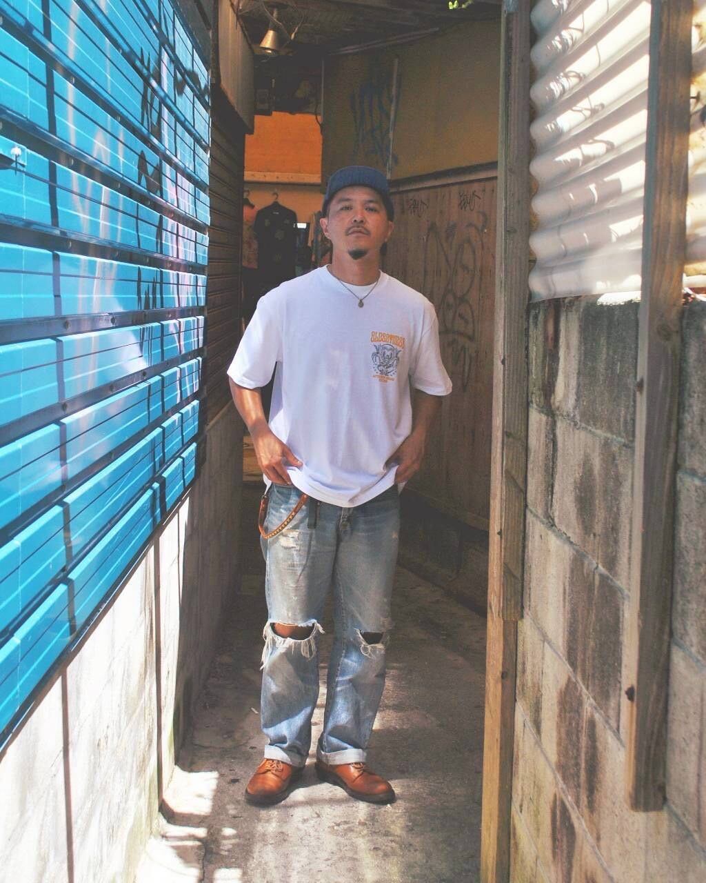 WHITE:168cmMサイズ着用