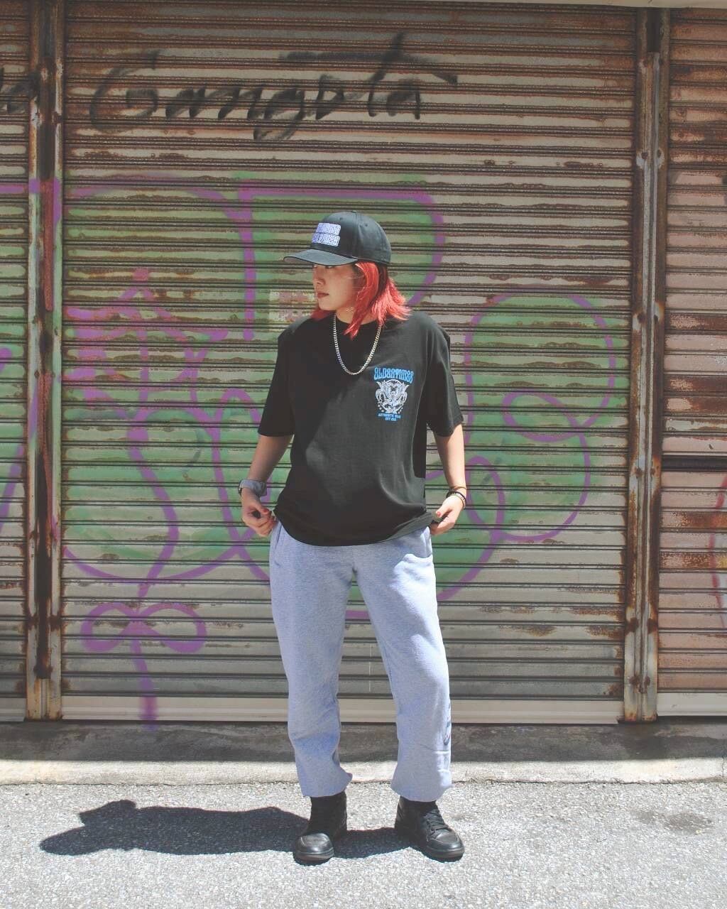 BLACK:164cmMサイズ着用