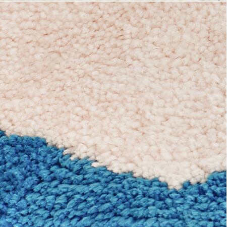 【密度の高いジャカード織り】毛羽落ちが少なく、 柔らかい肌触りを感じられます。