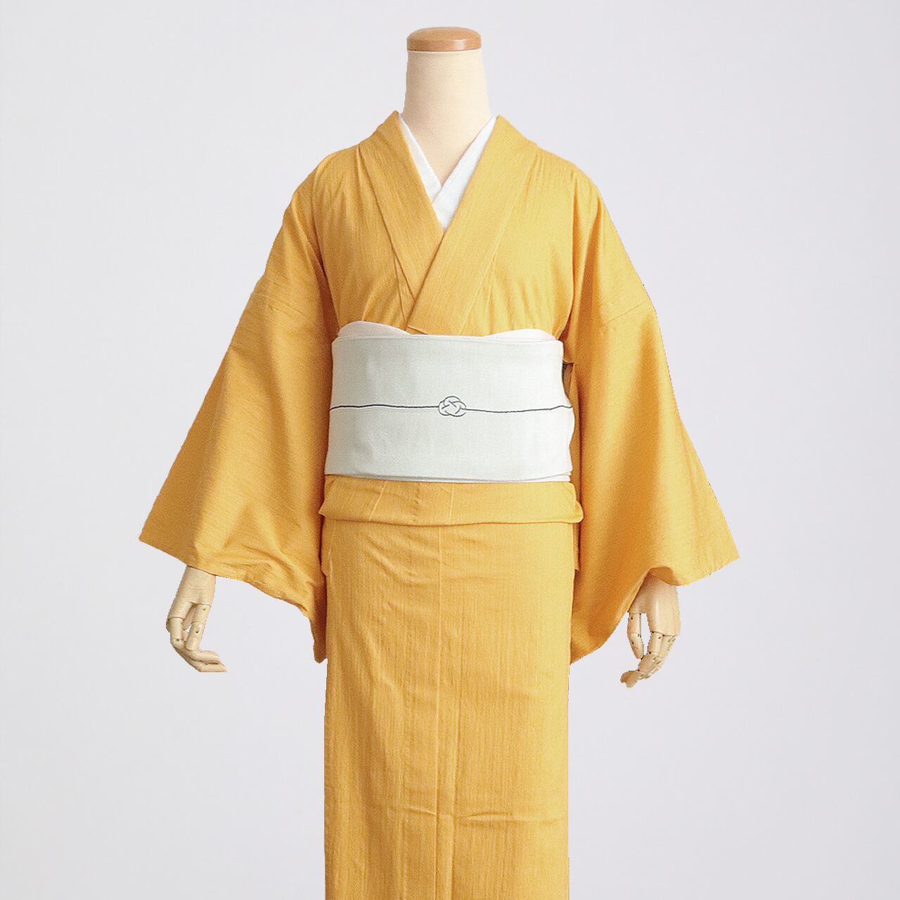 IKS deux カラーデニム着物イエロー