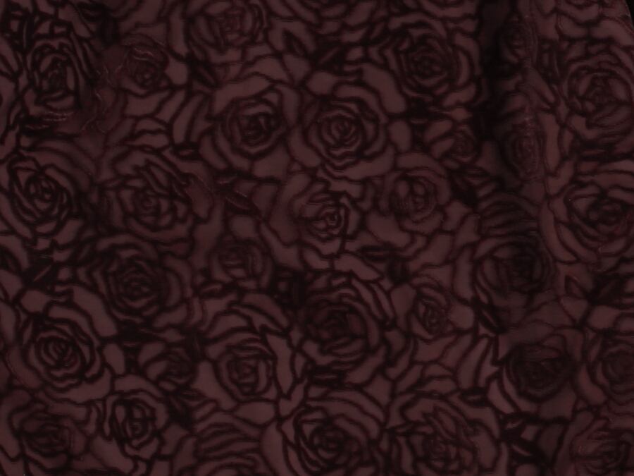 ROSE VELVET SKA-JUMPER BURGUNDY | TUITACI OFFICIAL ONLINE STORE