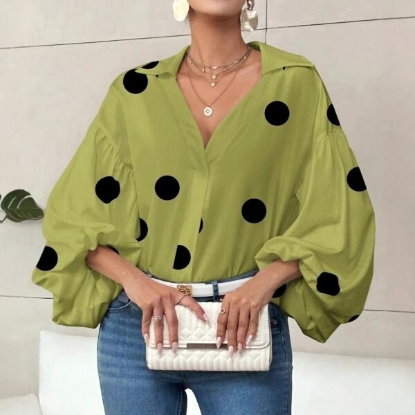 グリーン（ドット）