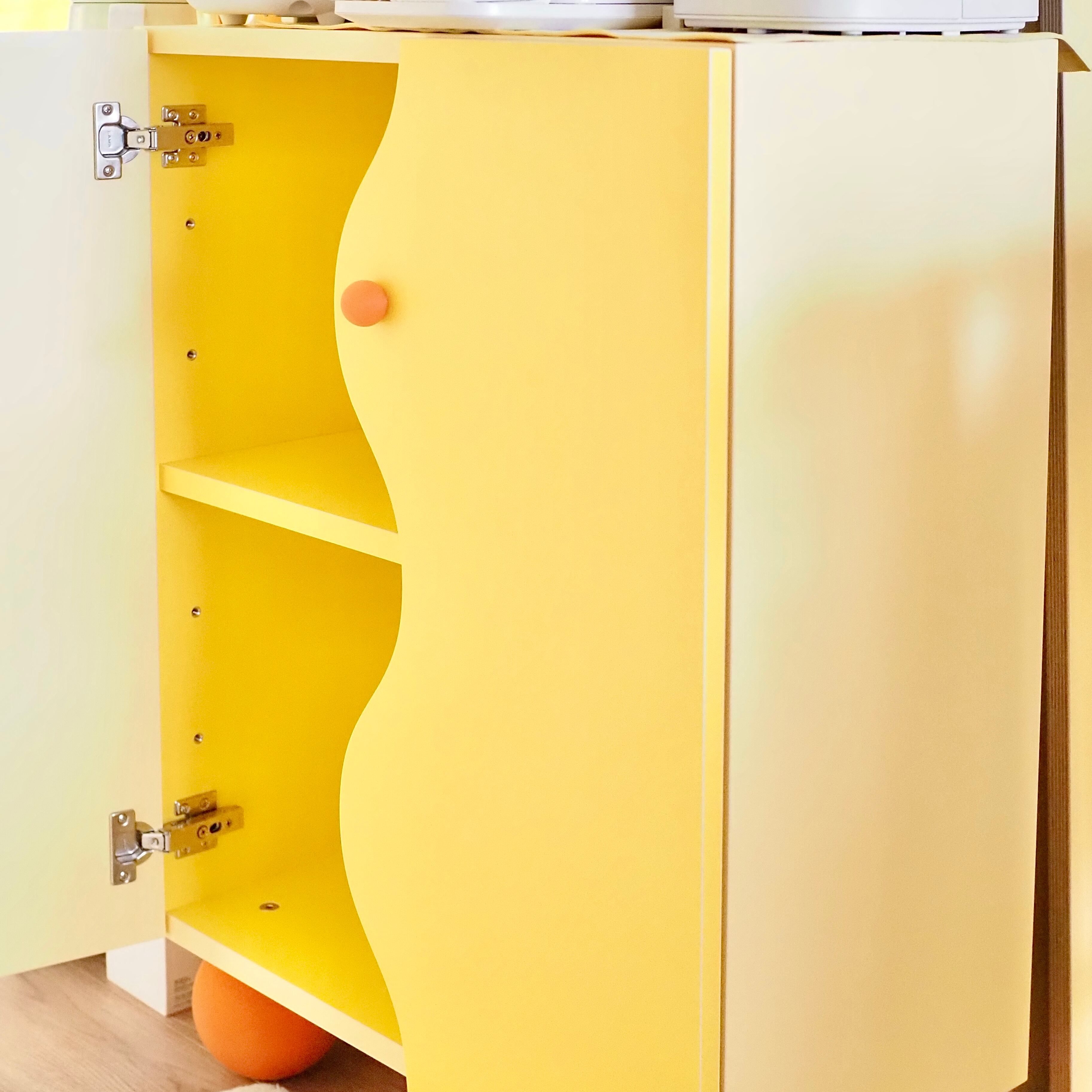 左→K6500　右→K6501　つまみ、脚→orange(@waka._.naa)