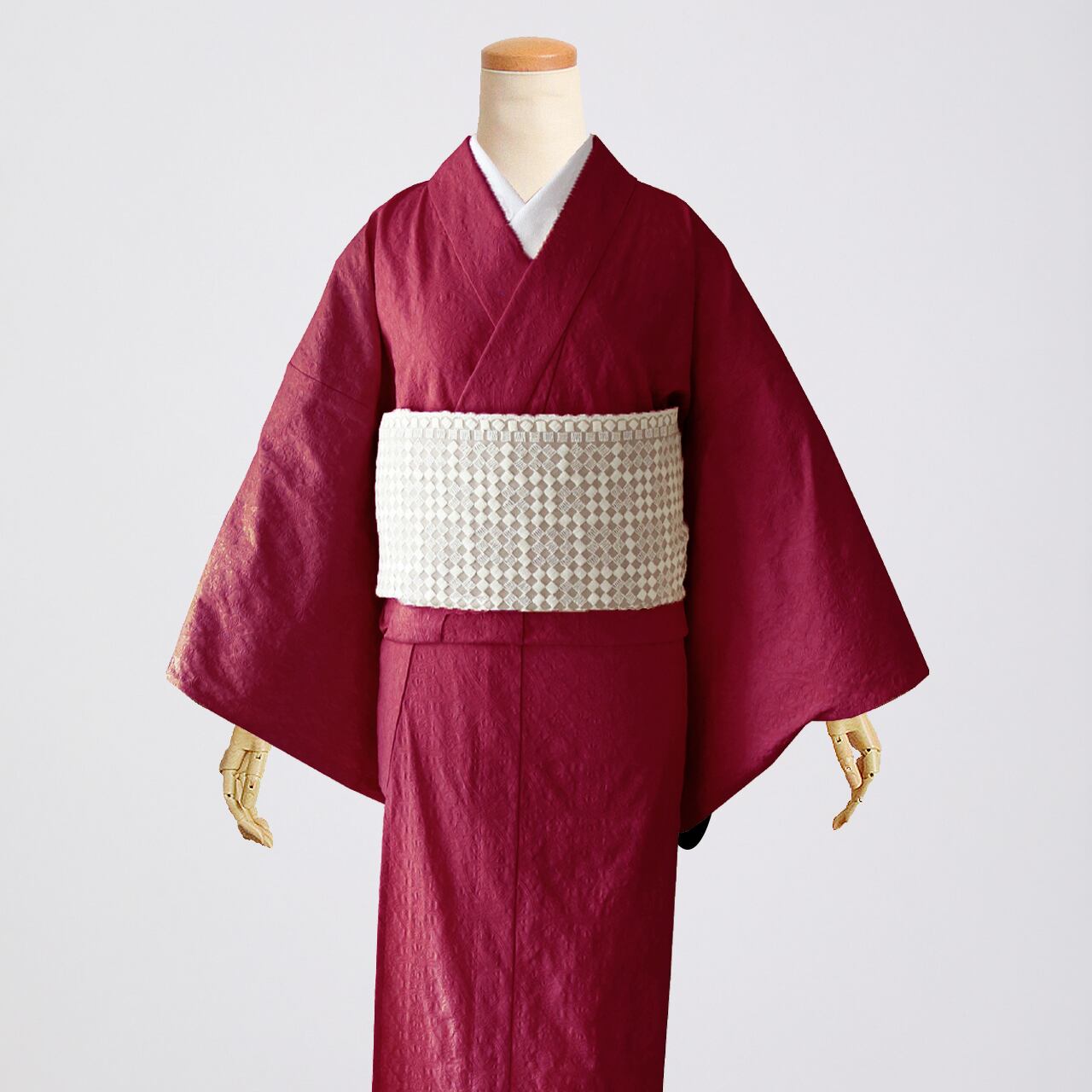 IKS deux バティックジャガード ストレッチ レッド