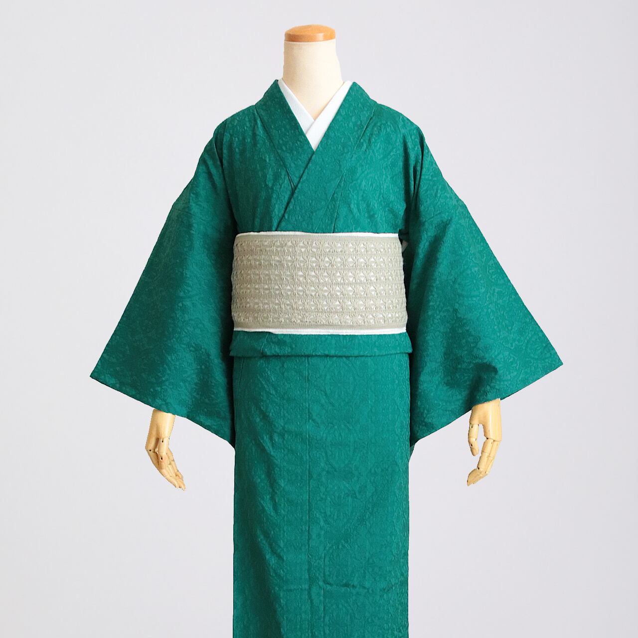 IKS deux バティックジャガード ストレッチ グリーン