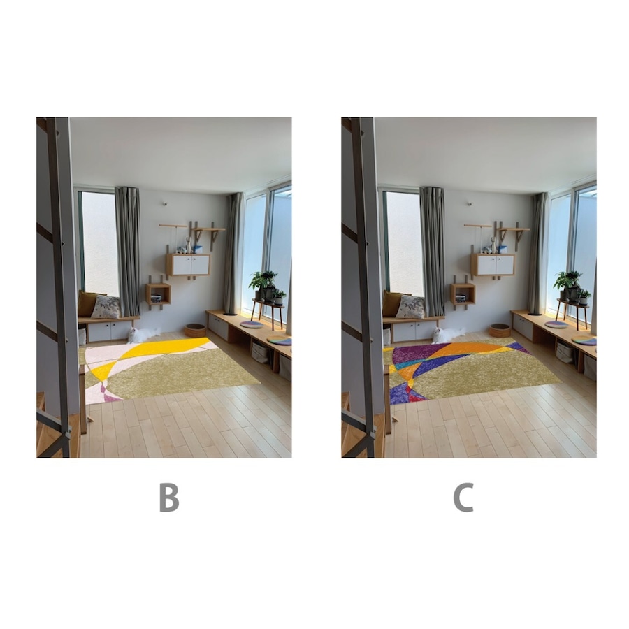 いただいたお部屋の写真でシミュレーション