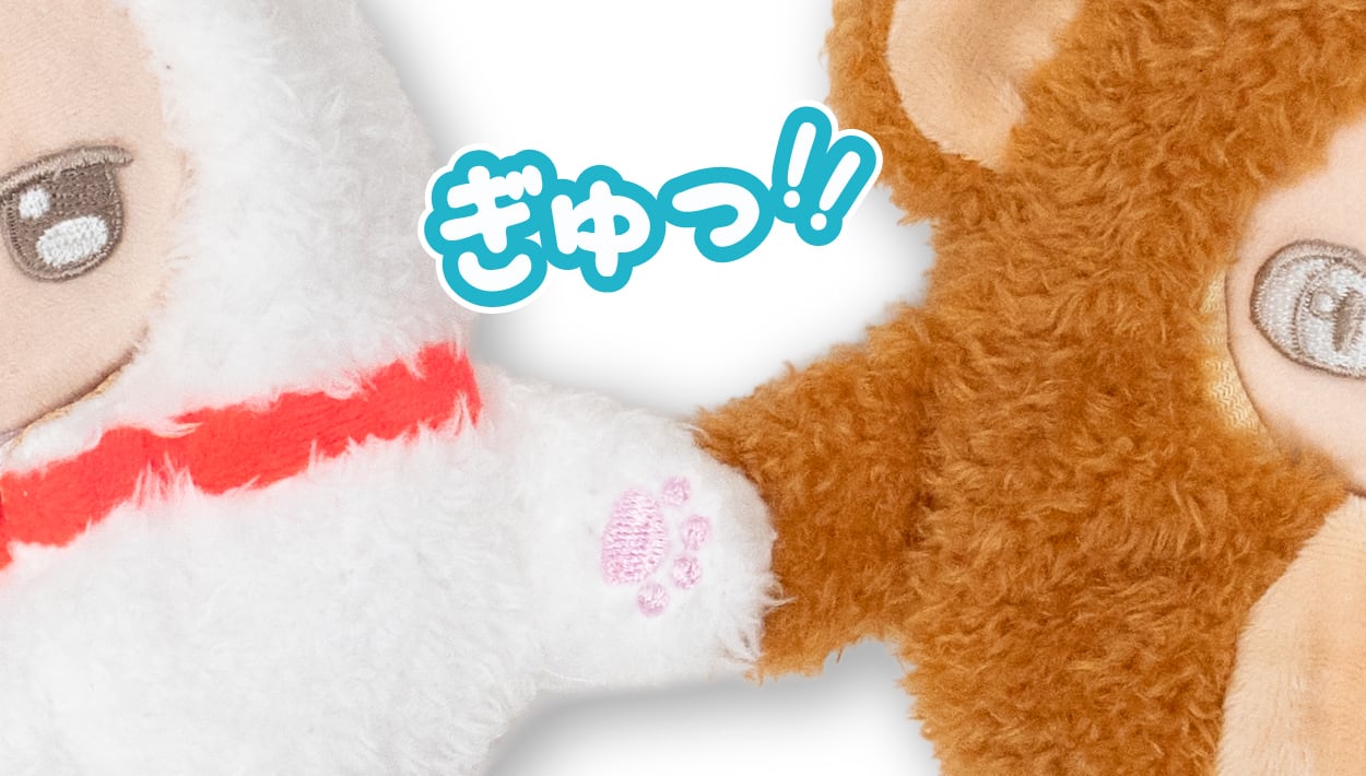 手と手がつながる つなぐるみん（エビフライ） OTGS-EBF | OZaKKa