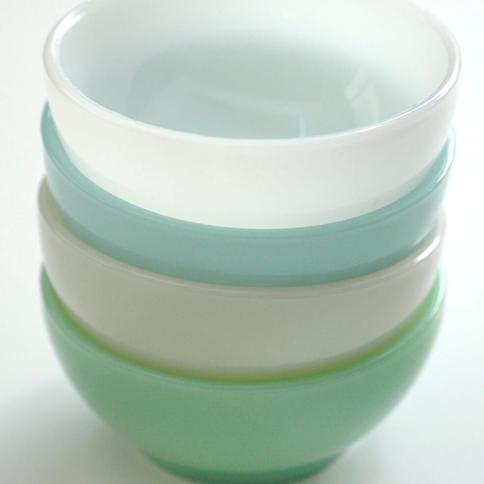 上からホワイト ターコイズ アイボリー ジェダイ