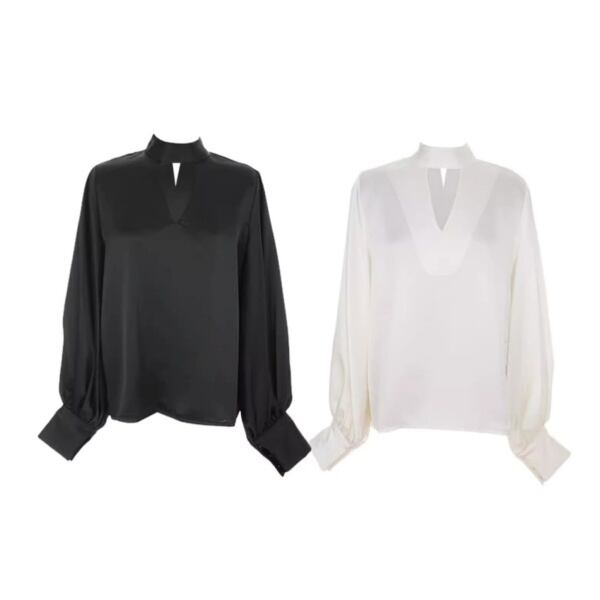 ブラック（モックネック）