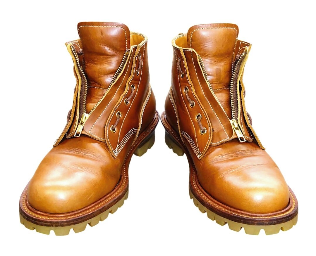 The Work Boots 001 栃木レザー【ブラック】 | ハードワーカー