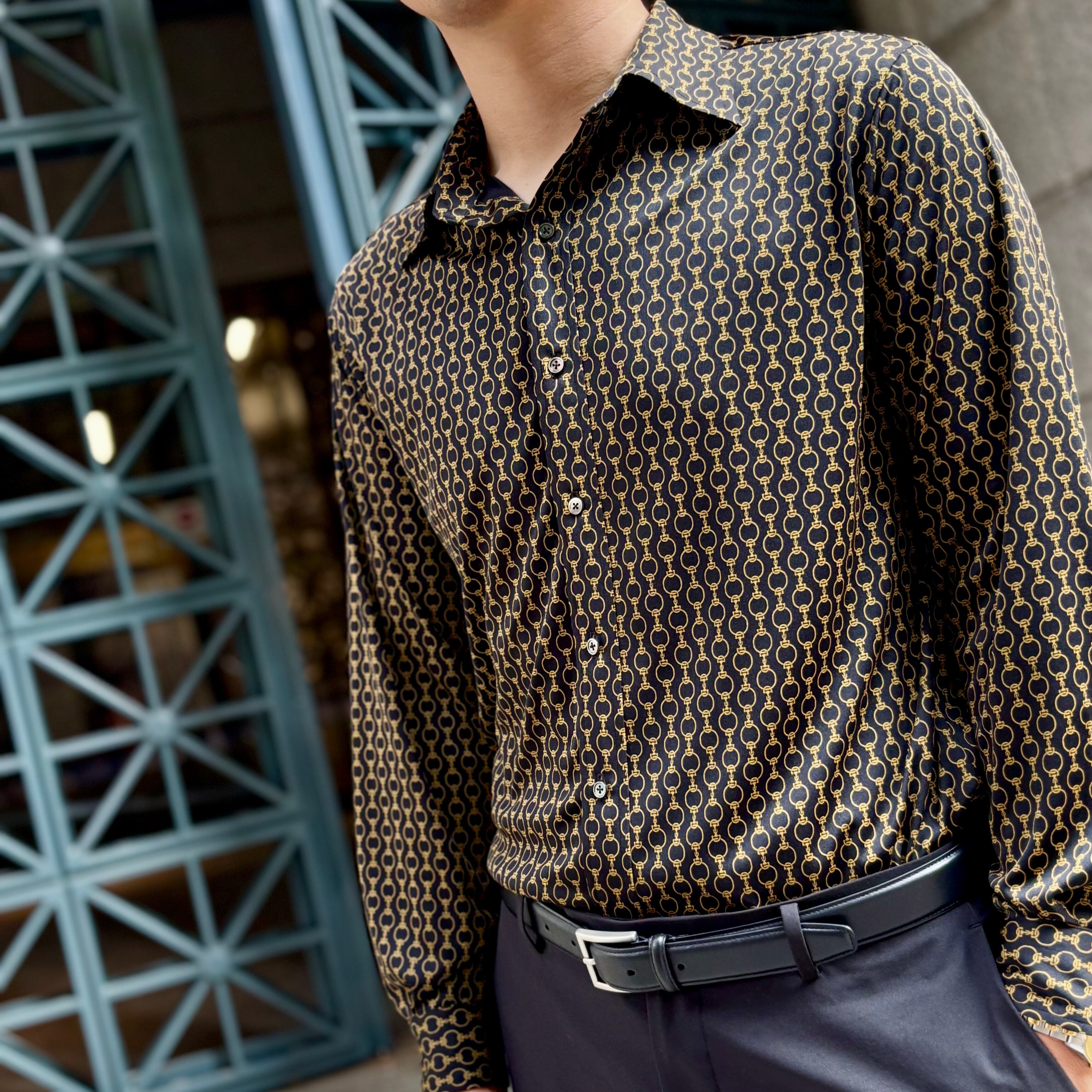 作品例　メンズシャツ