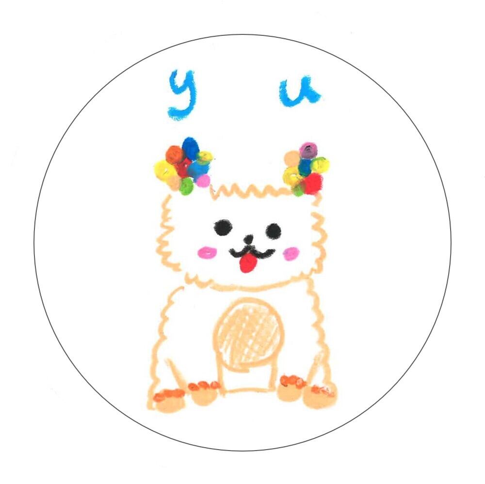 まず　お子様に絵を描いてもらいます。