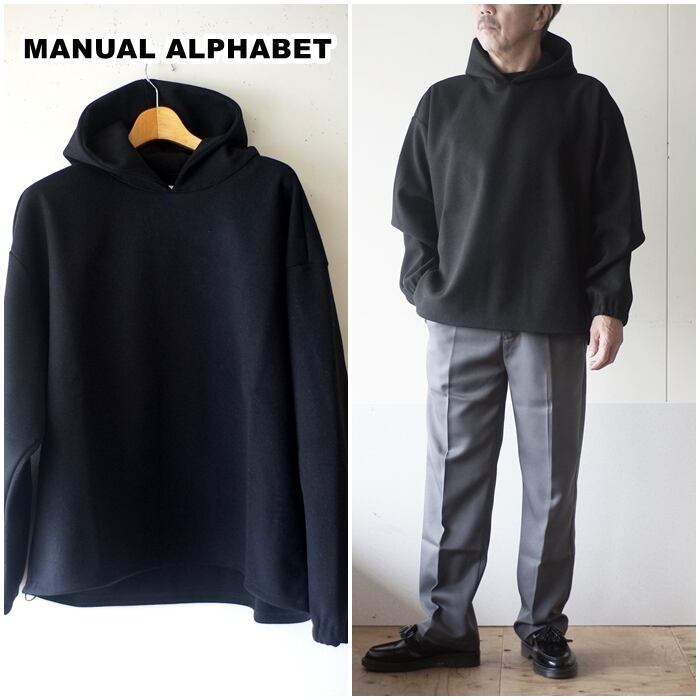m_aページ MANUAL ALPHABET マニュアルアルファベット MA-C-261 プルオーバー