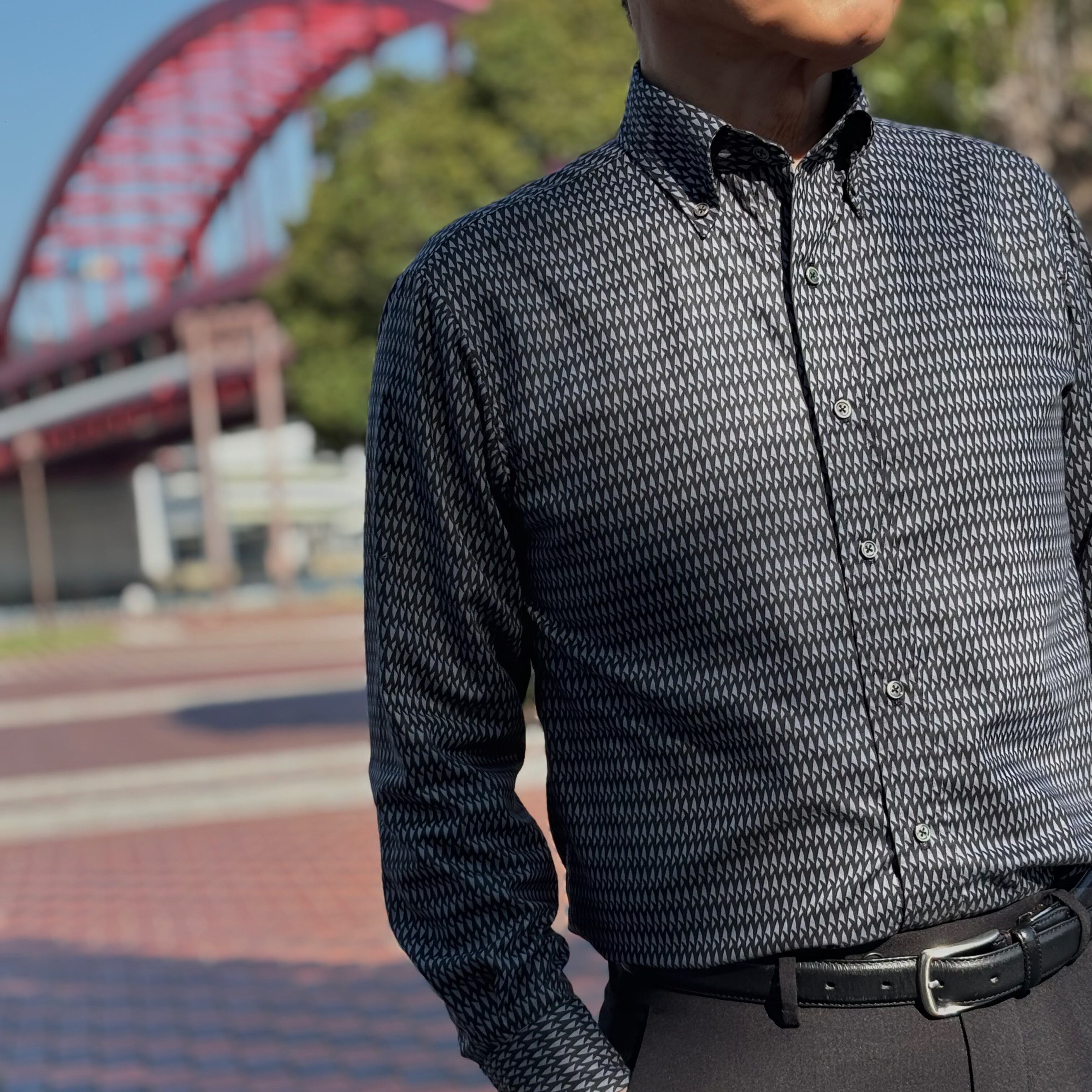 作品例　メンズシャツ