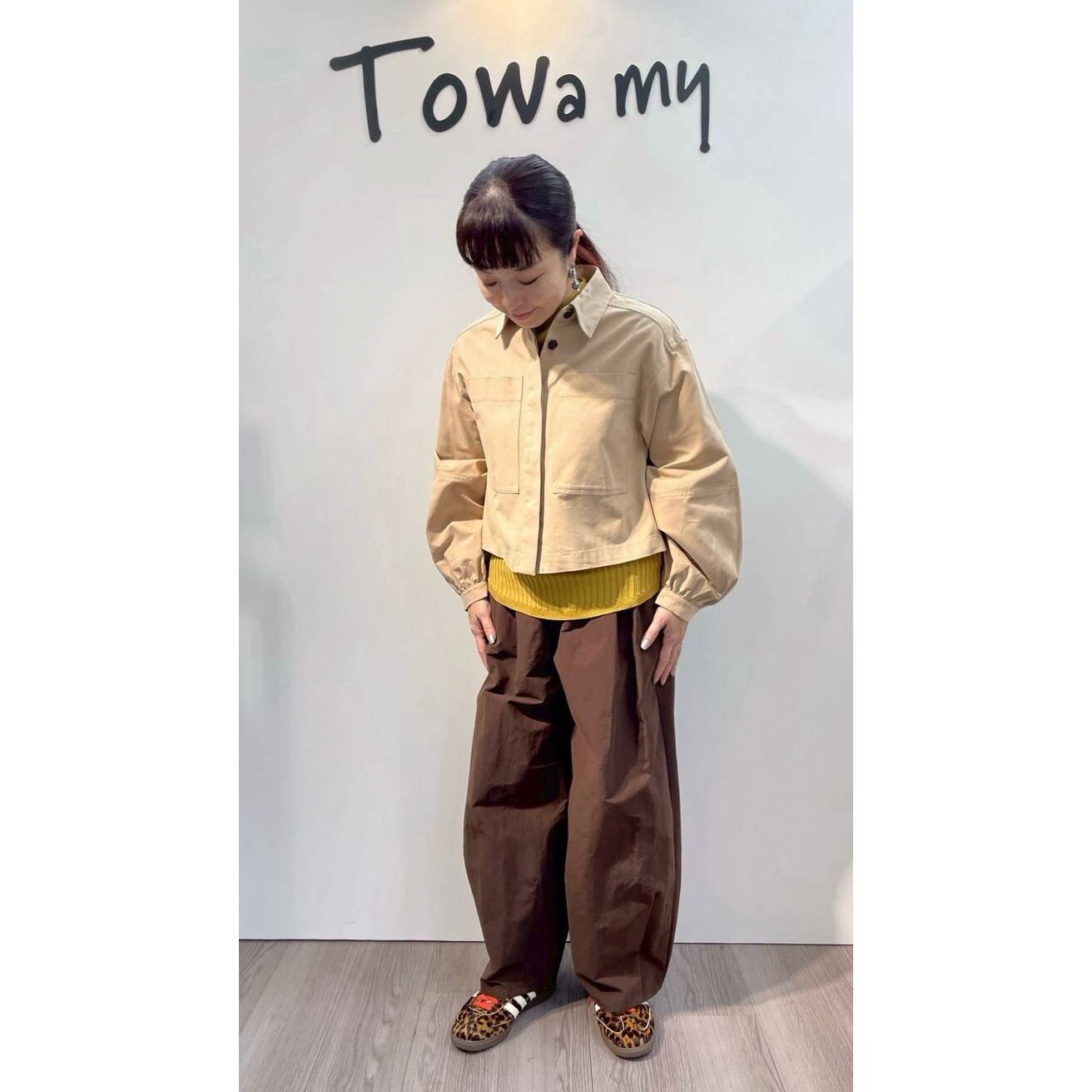 新宿店  150cm  /  着用カラー bge