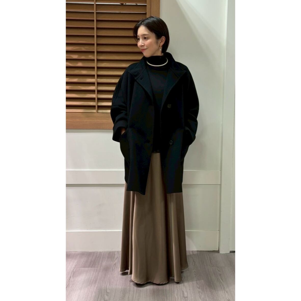 浦和店  157cm  /  着用カラー MocaBrown