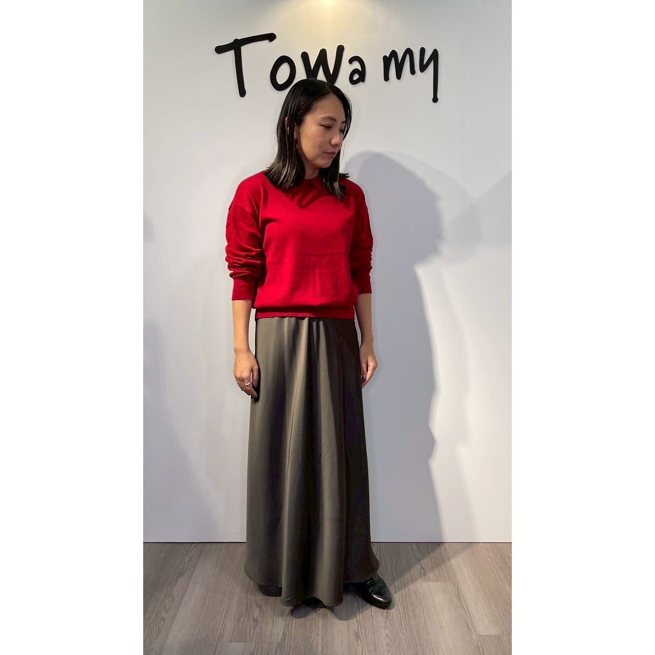 新宿店  158cm  /  着用カラー CharcoalGrey