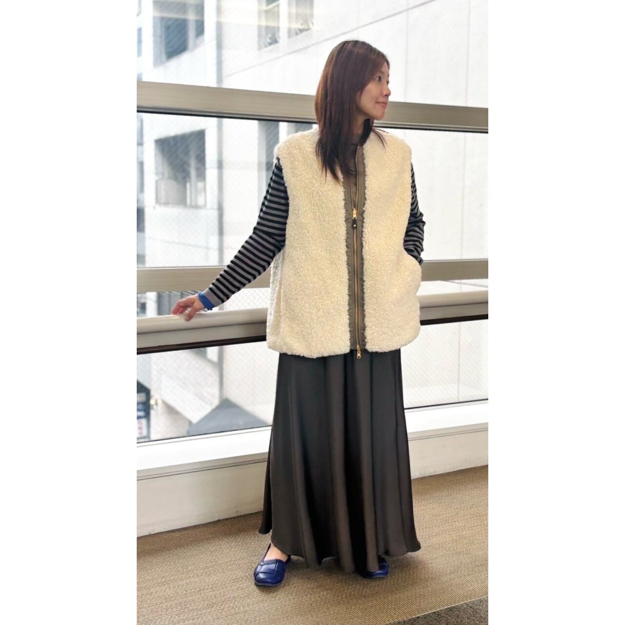 熊本店  159cm  /  着用カラー CharcoalGrey