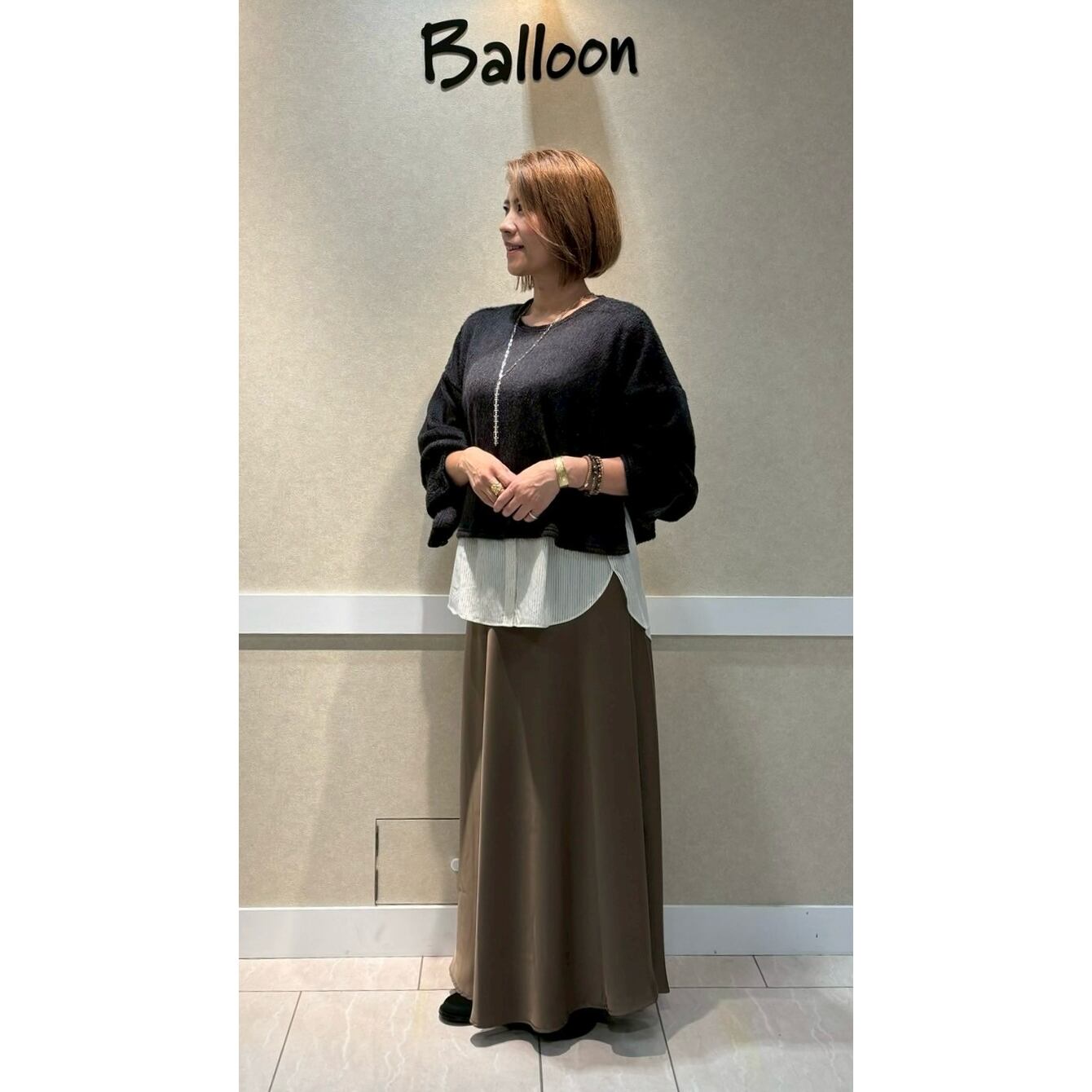 浦和店  160cm  /  着用カラー MocaBrown