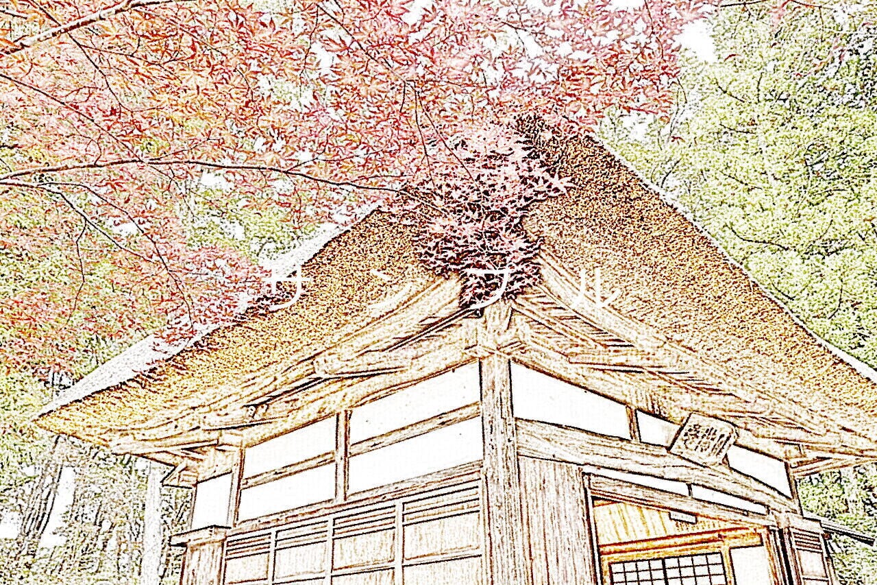 秋のお寺
