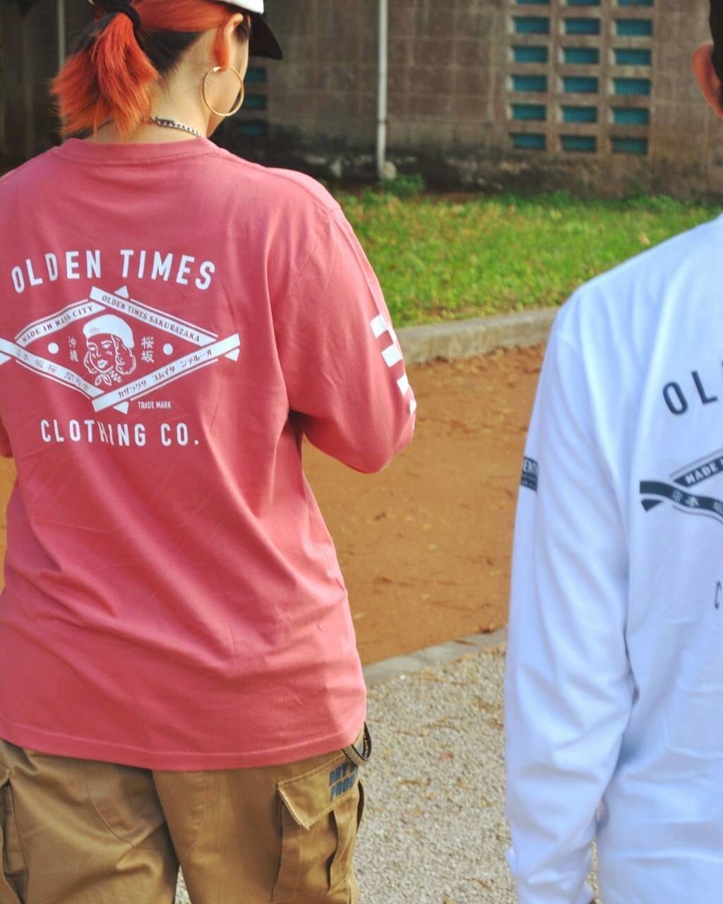 HAZY RED:164cmLサイズ着用