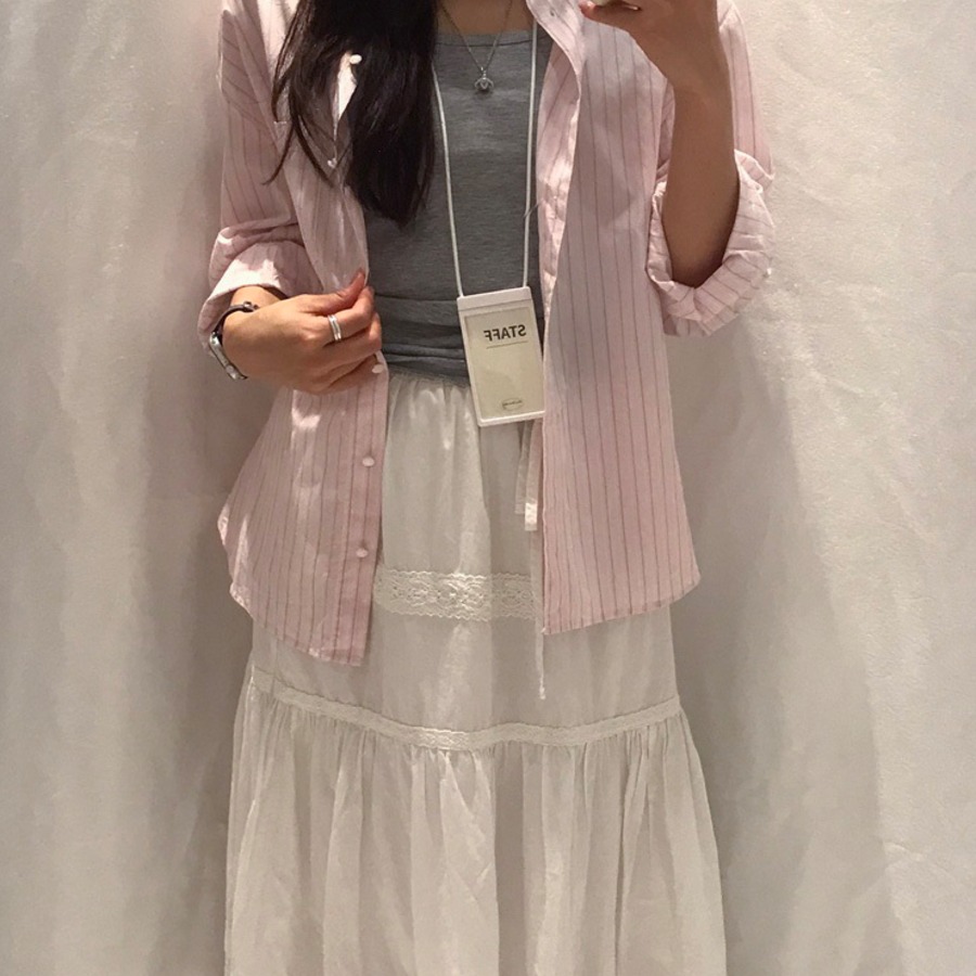 158cm ホワイト F着用