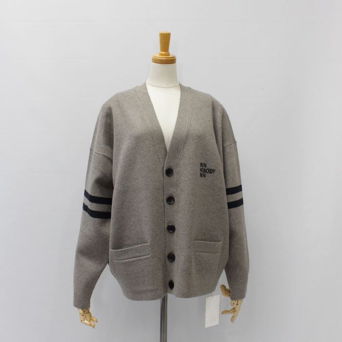 MELANGE GREY×DK.NAVY