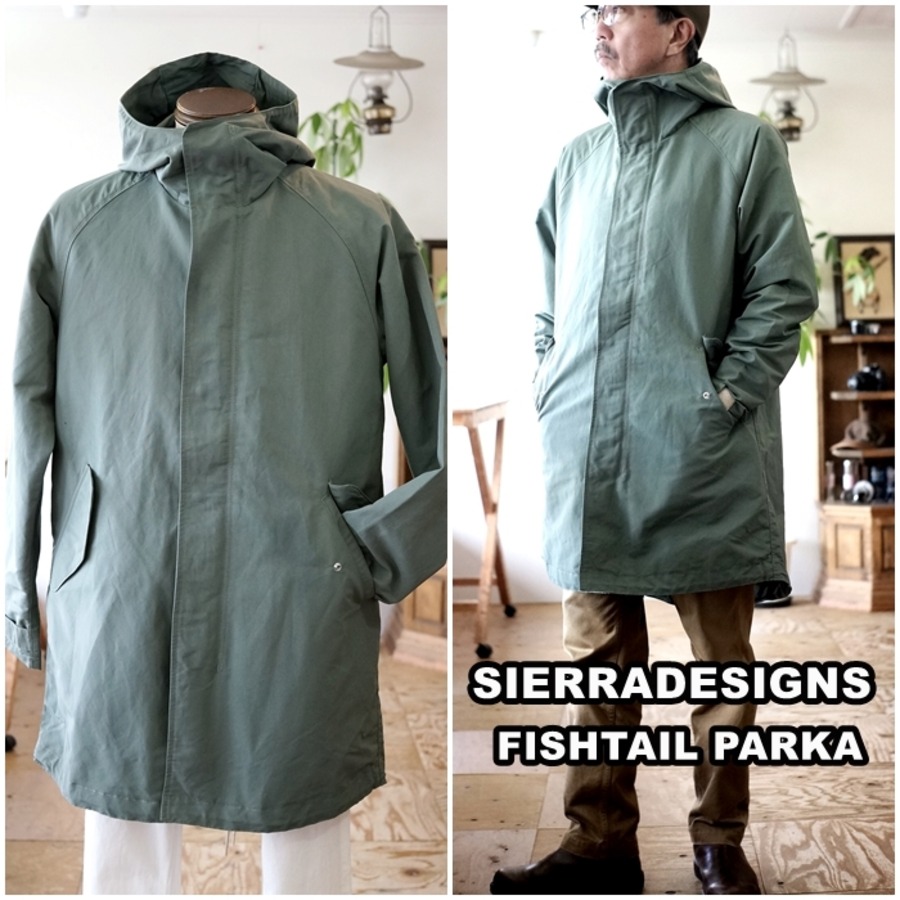 SIERRADESIGNS シェラデザインズ FISHTAIL PARKA フィッシュテイル 