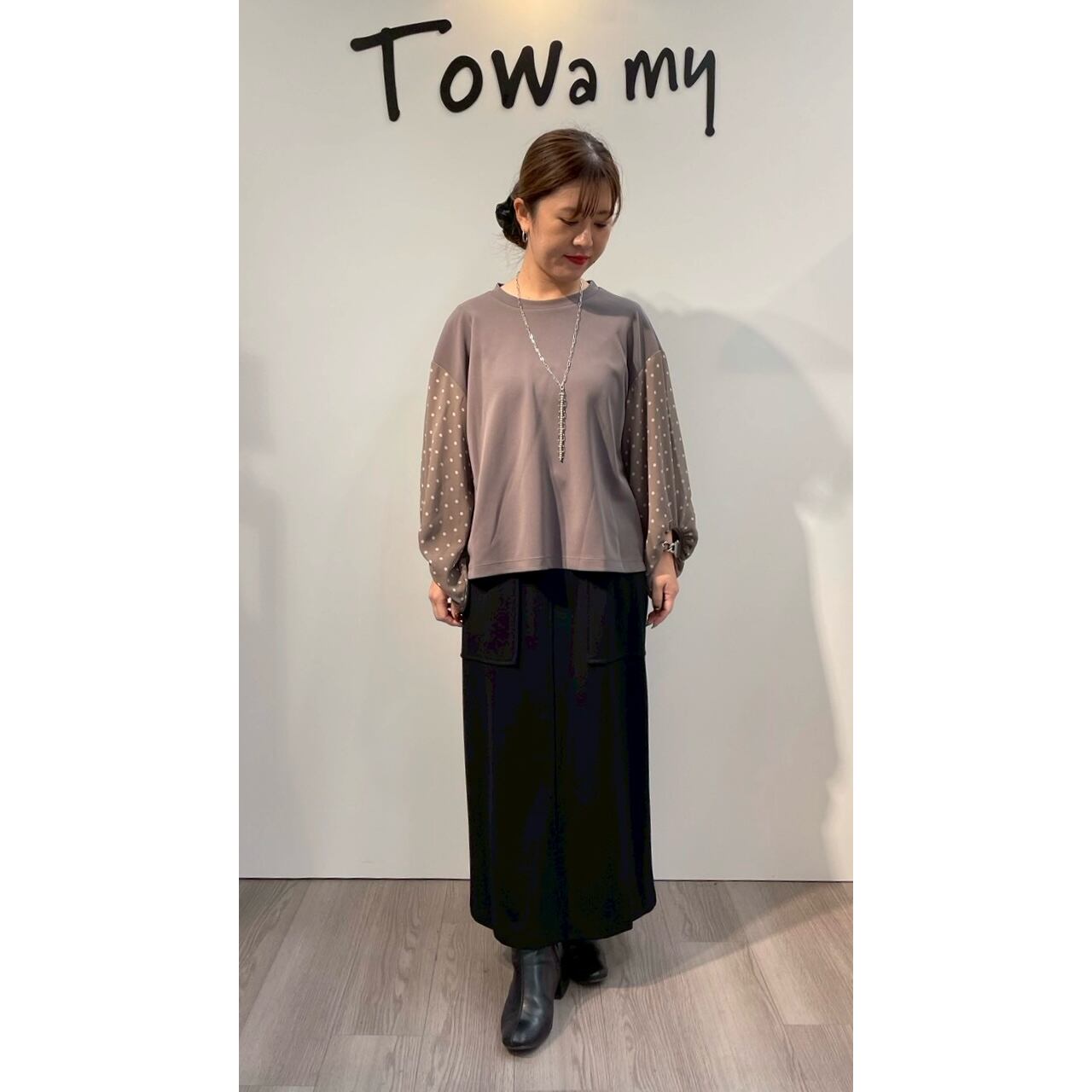 新宿店  148cm  /  着用カラー d.bge