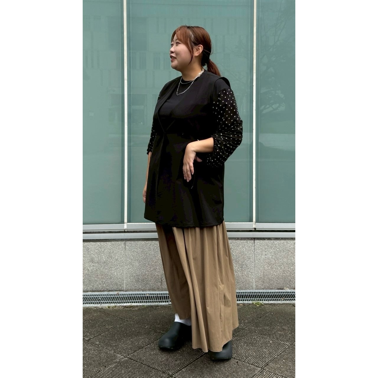 福岡店  165cm  /  着用カラー blk