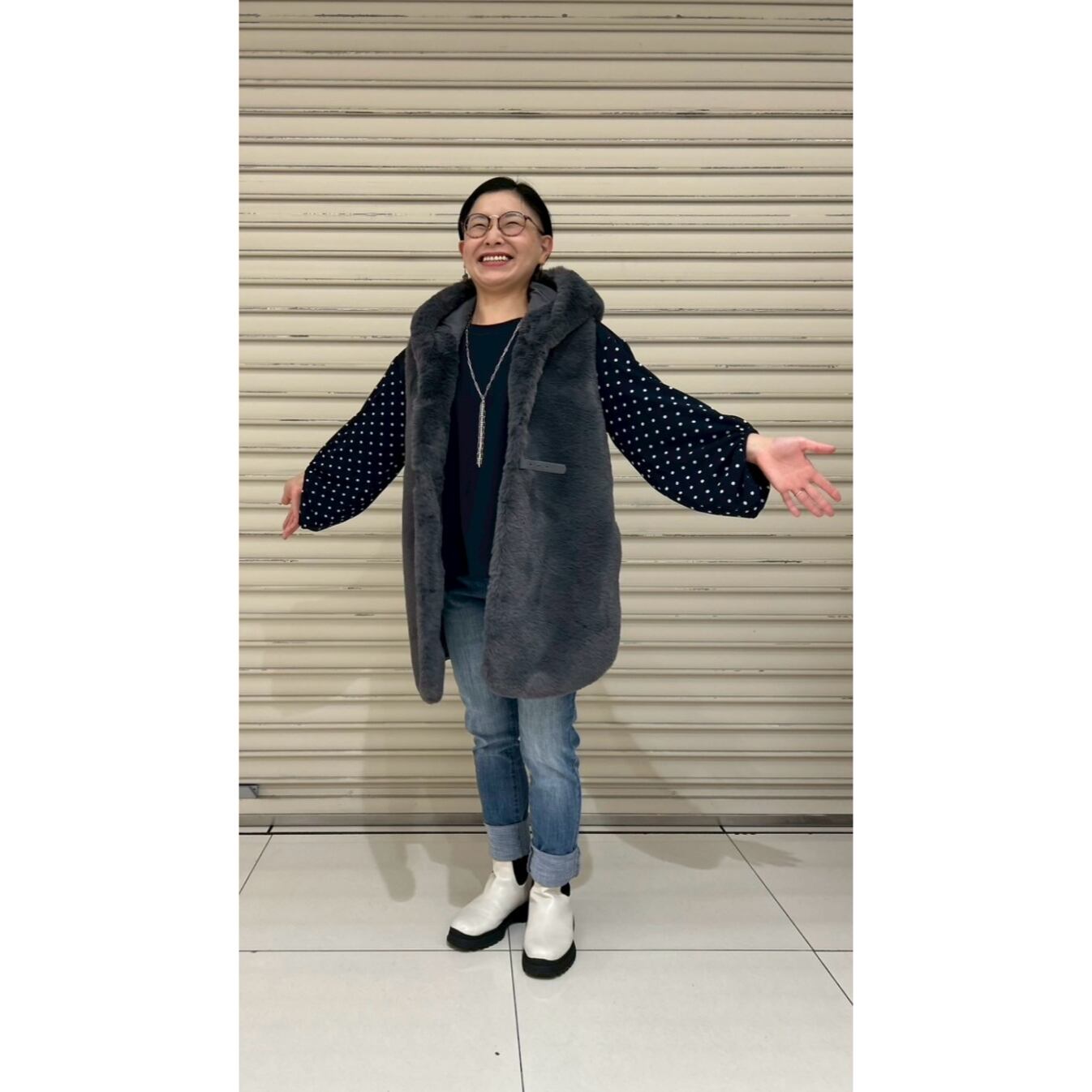 熊本店  150cm  /  着用カラー nvy