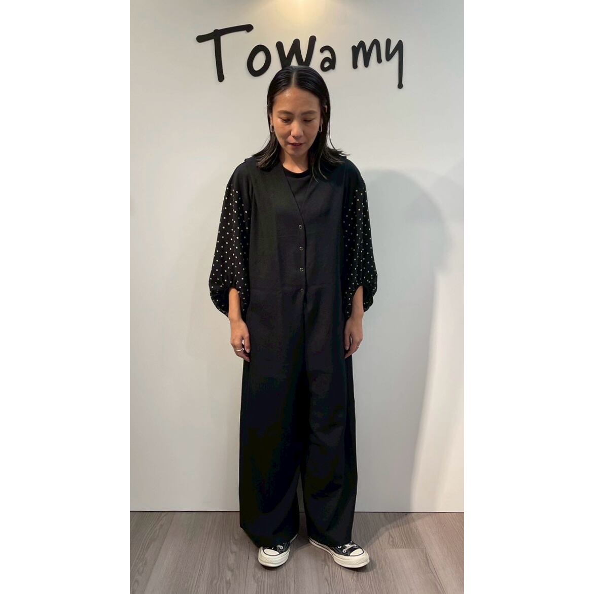 新宿店  158cm  /  着用カラー blk