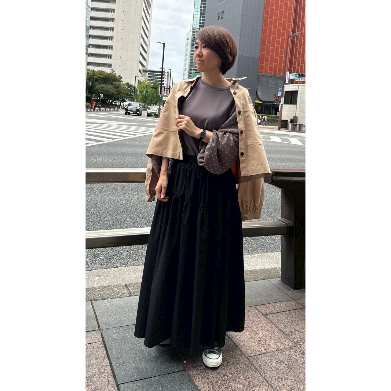 福岡店  154cm  /  着用カラー d.bge