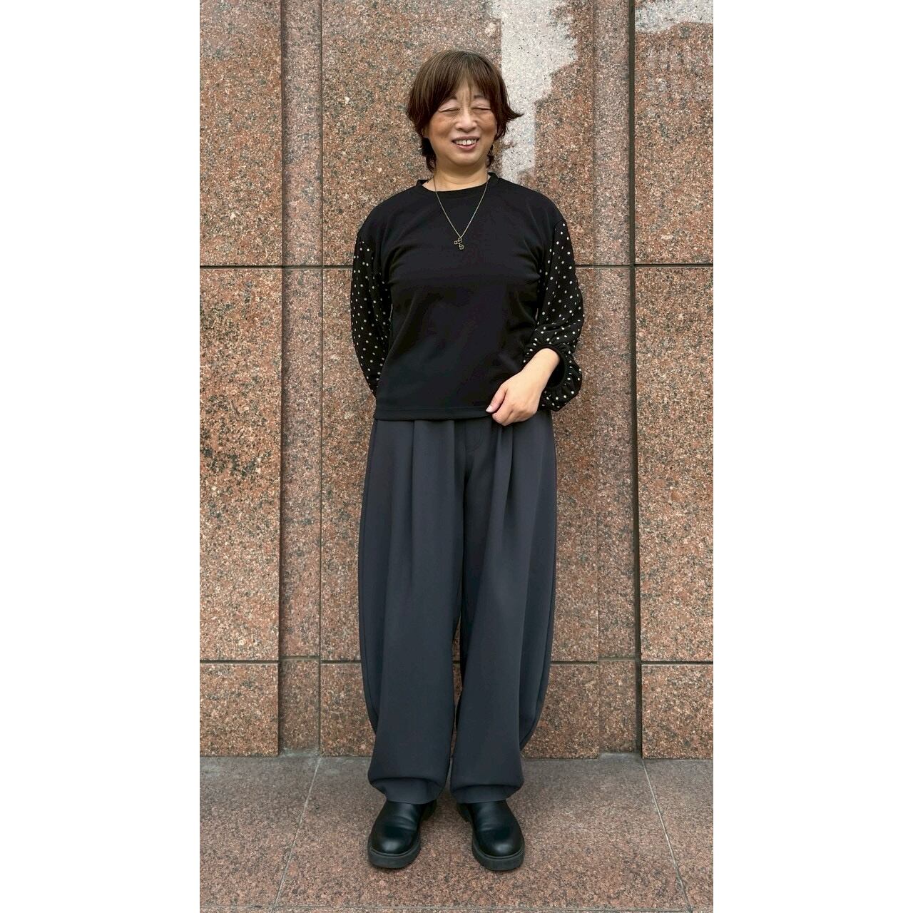 福岡店  159cm  /  着用カラー blk